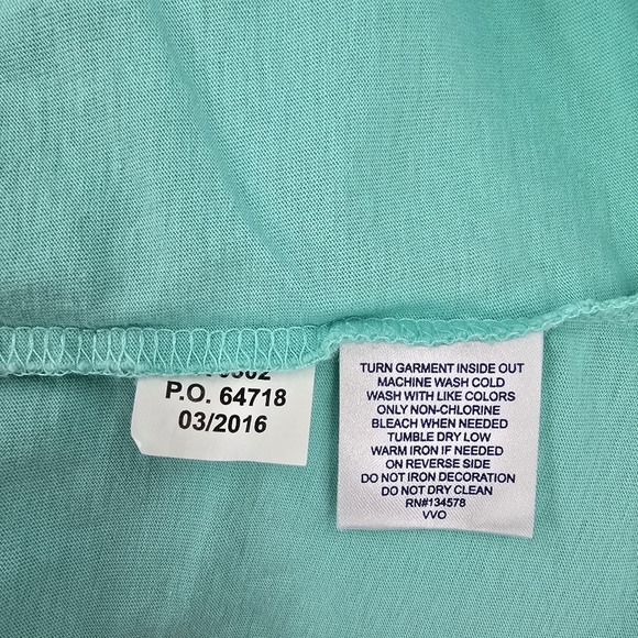 Vineyard Vines Long Sleeve Women's T Shirt Nautical Design SZ S - Picture 6 of 7